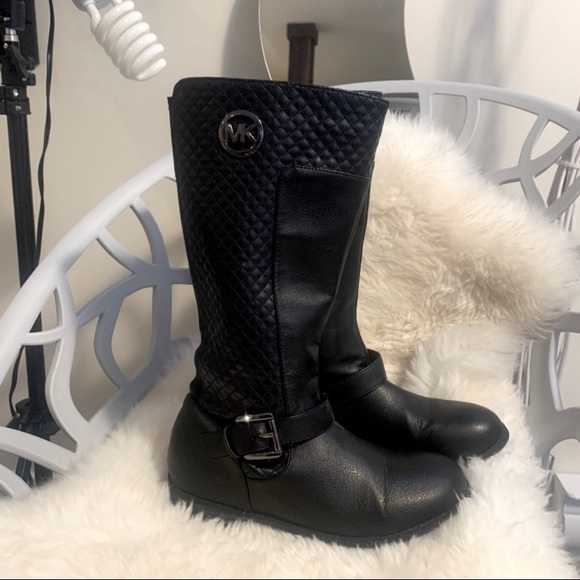 Michael Kors Other - SOLDDD!!! Youth Michael Kors (MK) Thigh-high Zip-up Boots